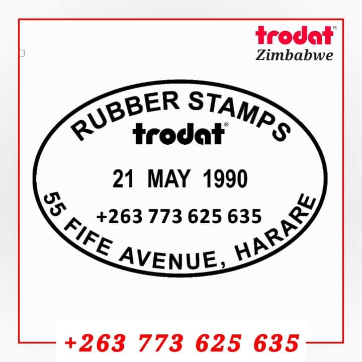 Oval Rubber Stamps Artwork in Harare Bulawayo Zimbabwe 